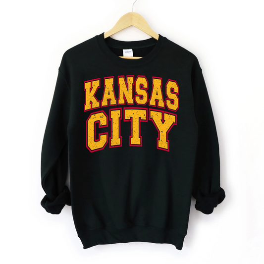 Kansas City Block Crewneck|1857