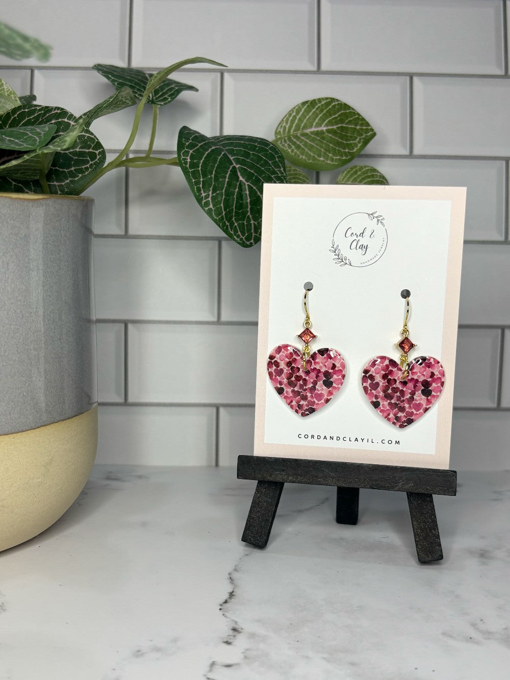 Heart Cluster Dangles NF|5224