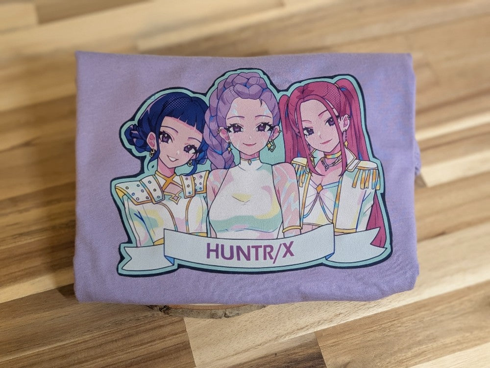KPOP Huntrix Kids Tee - Lavender|2223