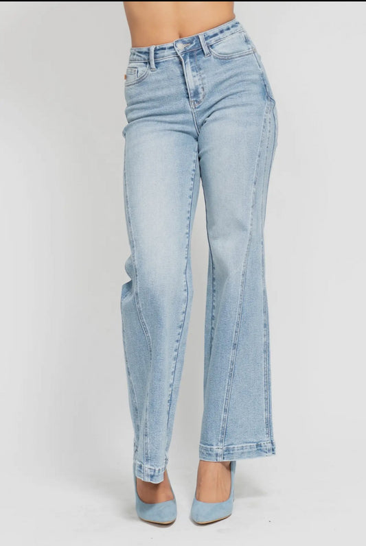 Judy Blue Jeans High Waisted Side Seam Detail|1843