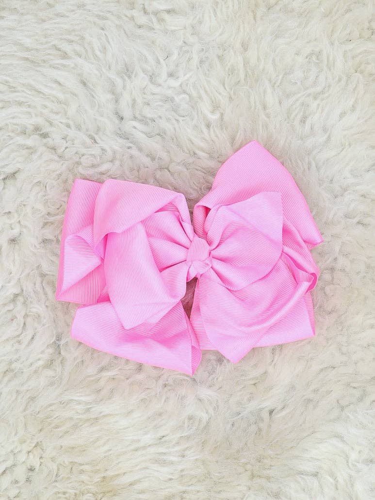 6.5 Inch Double Layer Bow - Multiple Colors!