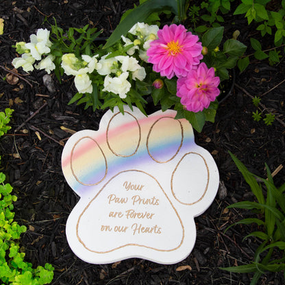Pawprints - 11" Pawprint Garden Stone