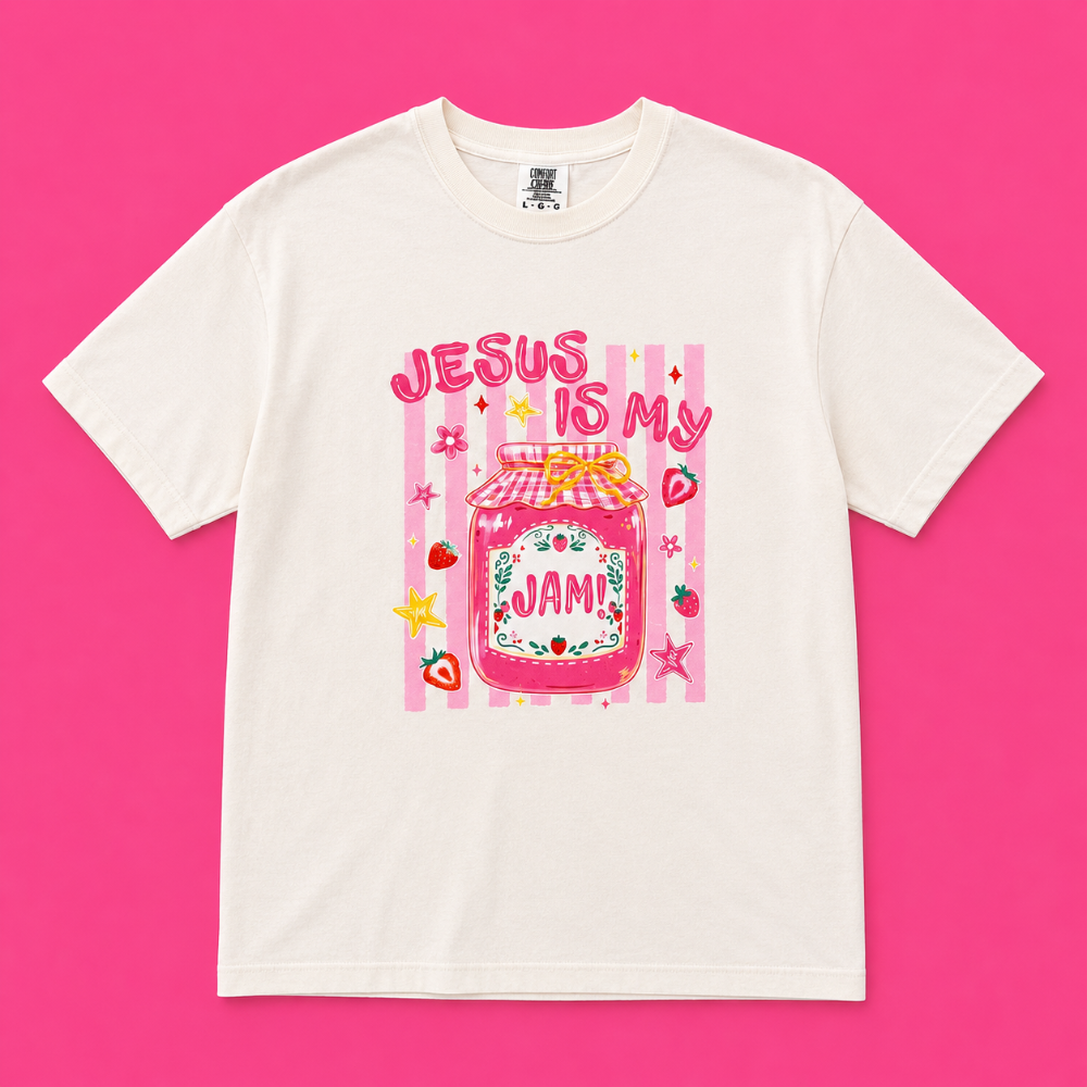 Jesus Is My Jam Tee|8173
