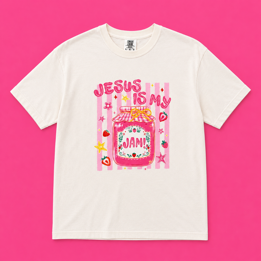 Jesus Is My Jam Tee|8173