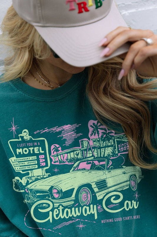 Getaway Car Motel Tee