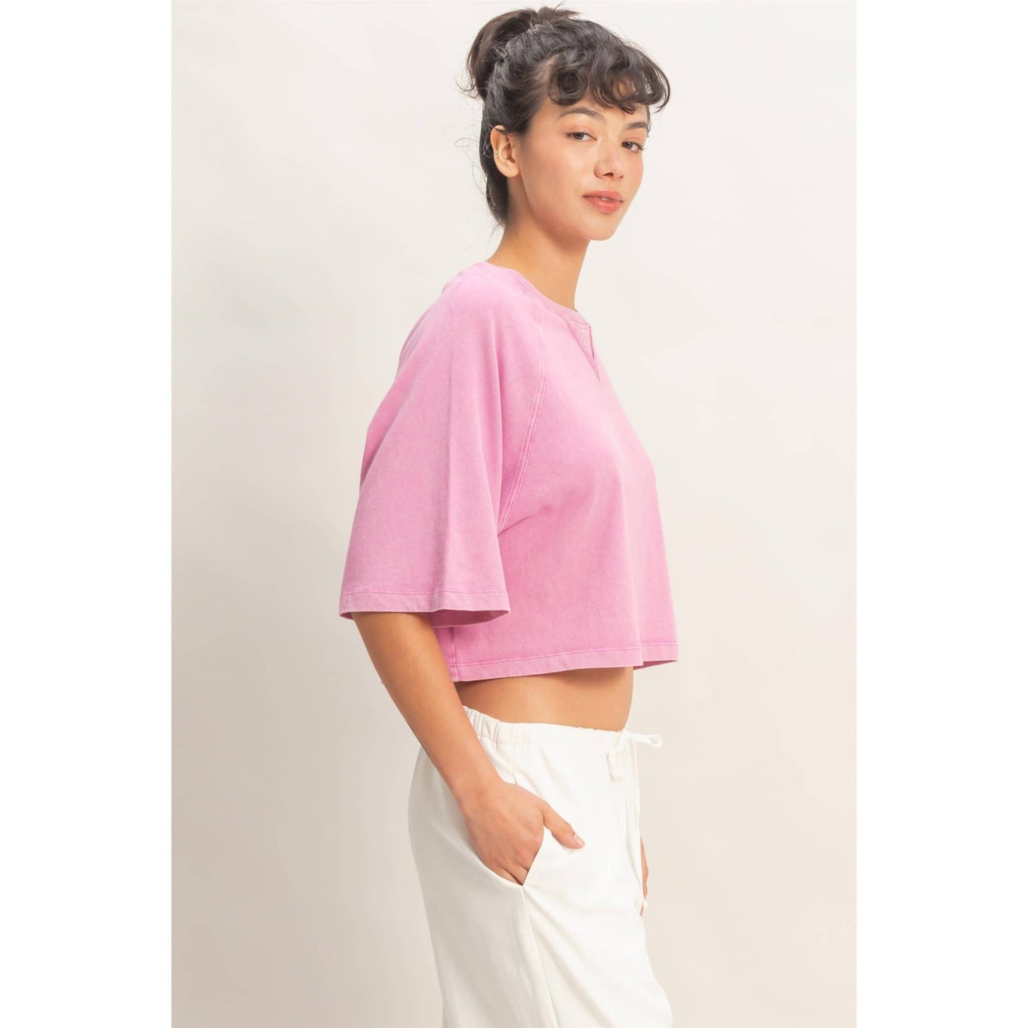 Mineral Washed Boxy Tee