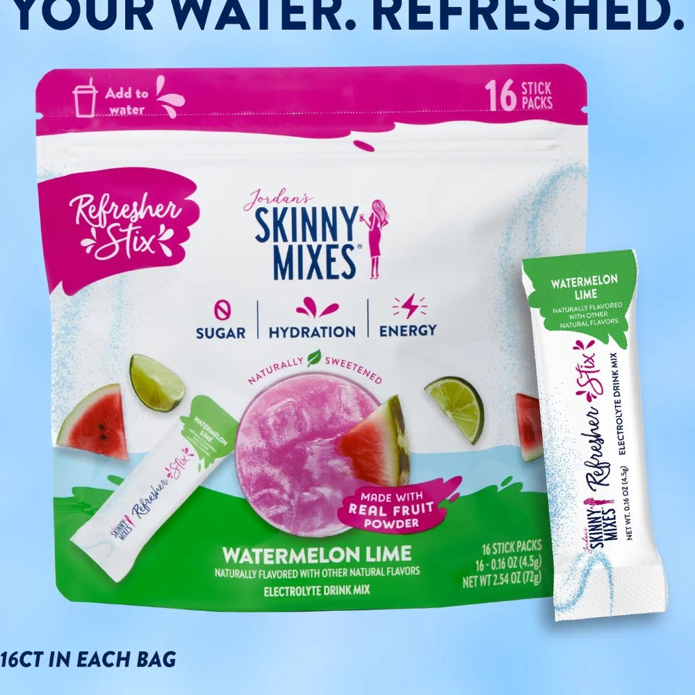Refresher Stix 16 Ct - Watermelon Lime|8521