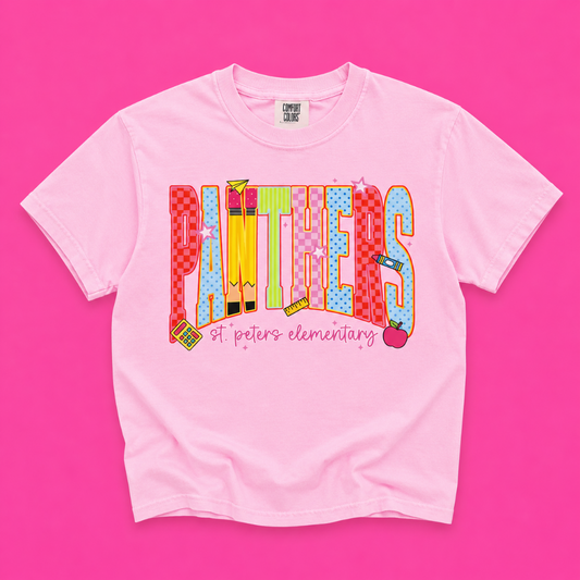 St. Peters Elementary | Panthers Tee|8744