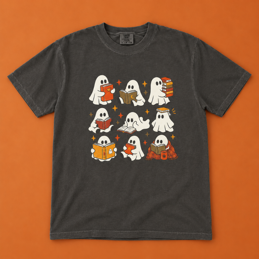 Booked & Boo'd Tee|9088