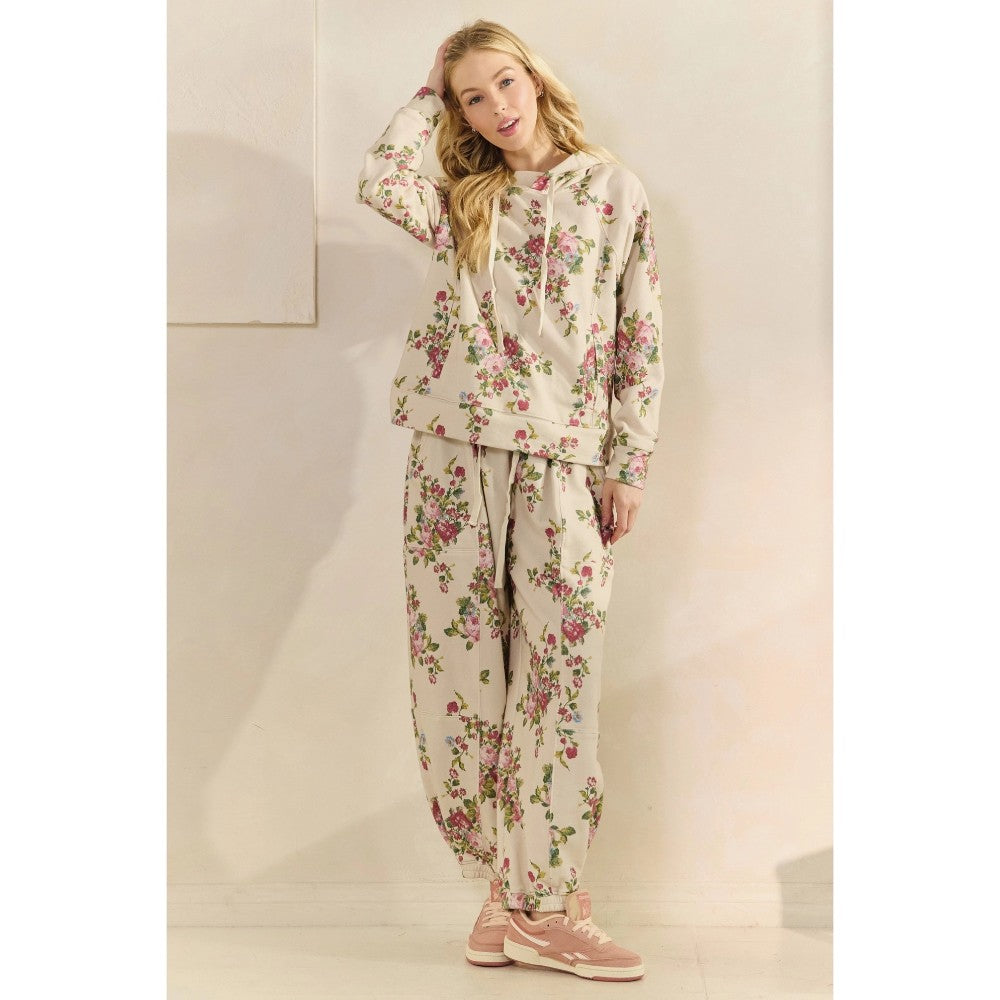 Floral French Terry Sweatshirt|5308