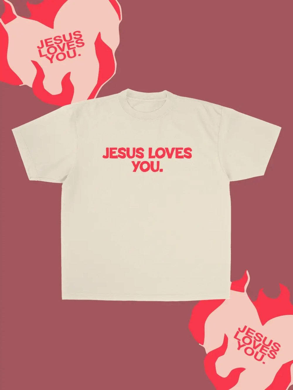 Good News JLY Tee - Ivory|7501