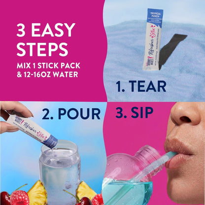 Refresher Stix 16 Ct - Tropical Punch|8520