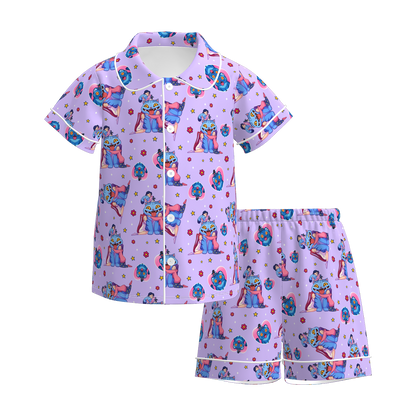 KPop PJ Shorts Set
