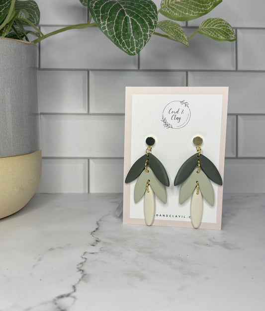 Forest Leaf Drop Dangles|1598
