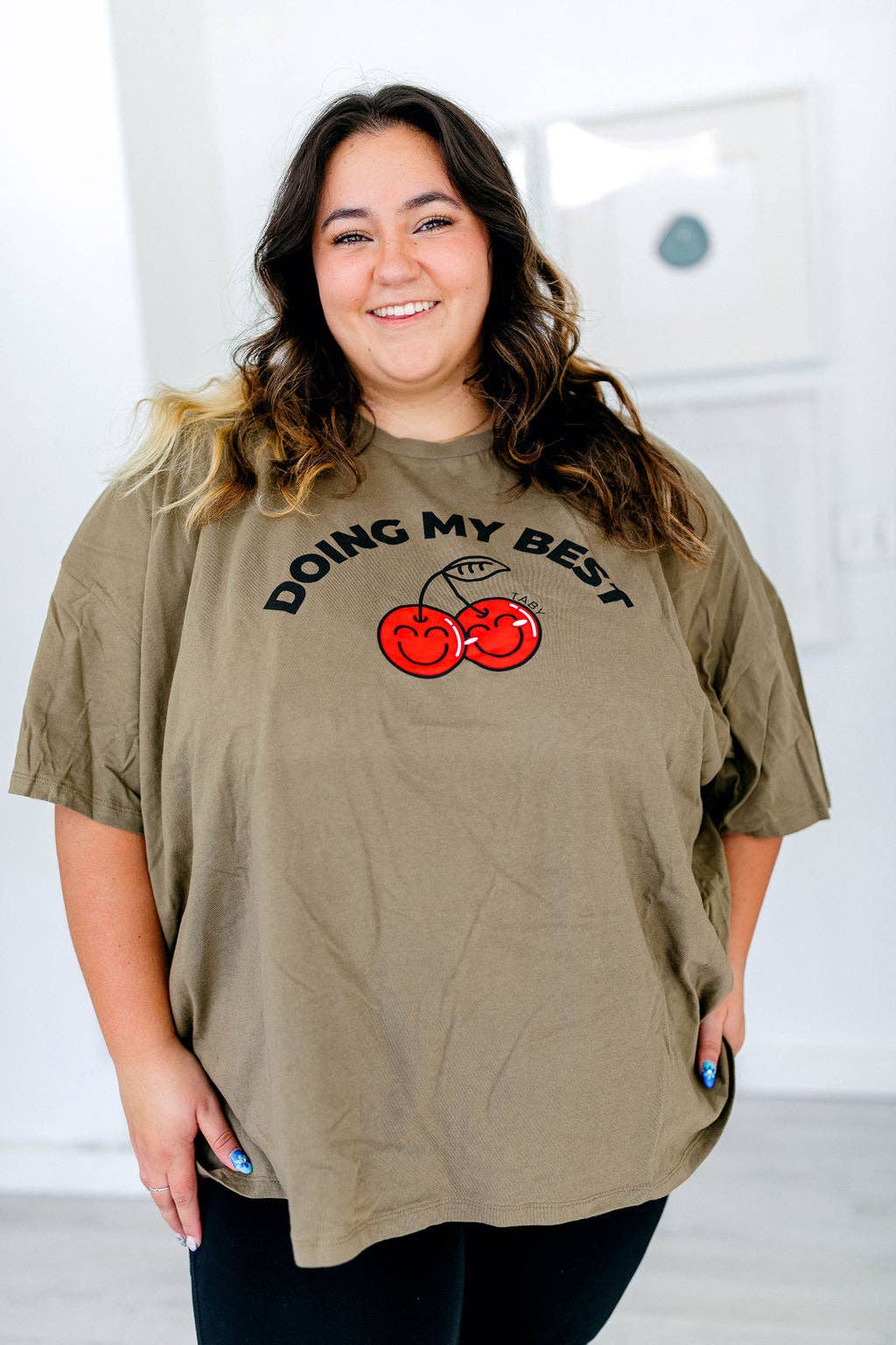Doing My Best Boxy Tee