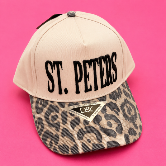 St. Peters Leopard Bill Hat|8776