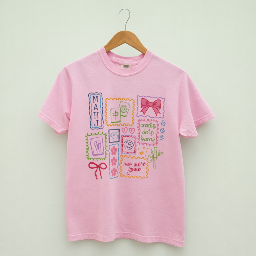 Cracks & Bams Mahj Tee|7535