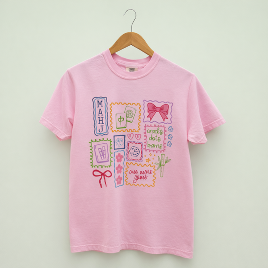 Cracks & Bams Mahj Tee|7535