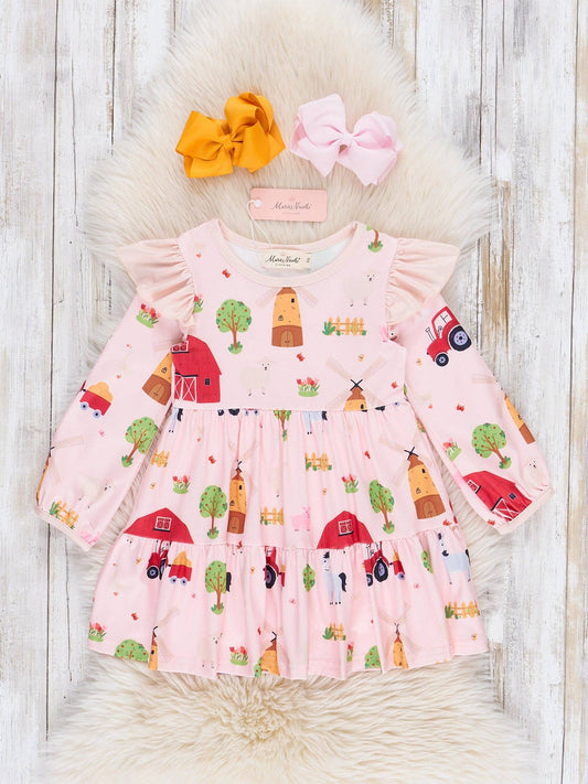 Farm Days Ruffle Dress