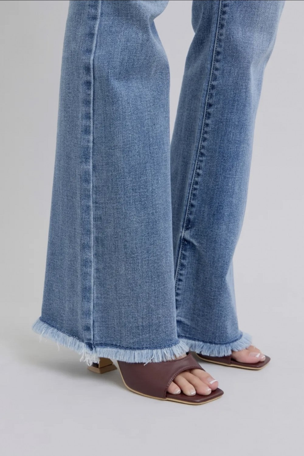 Judy Blue HW Bootcut w/ Fray|4289