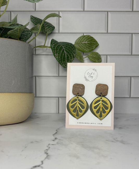 Leaf Charm Dangles|1528