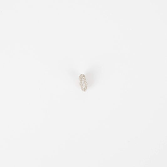Pave Bead Silver|1255