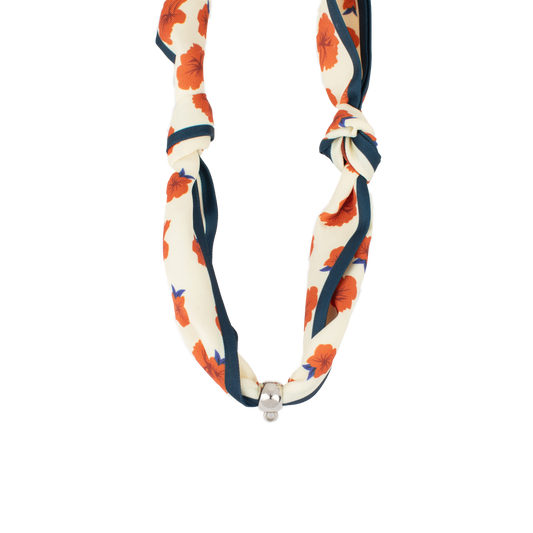 Alani Scarf Necklace w/ Silver Bail|1263