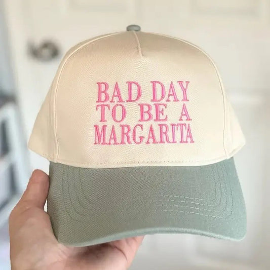 Bad Day To Be A Margarita | Embroidered Hat|8628