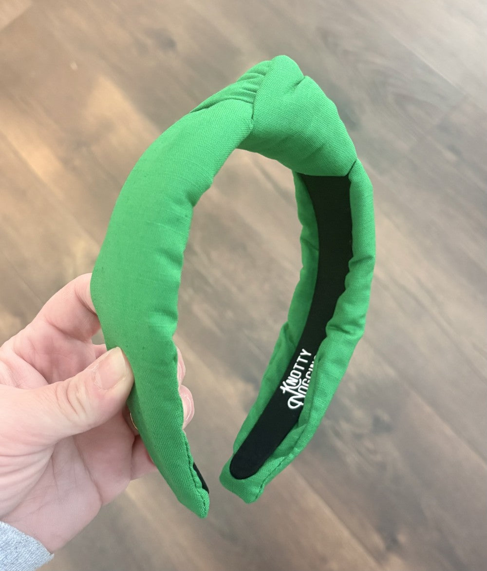 Green Headband by Knotty Noggins|4701