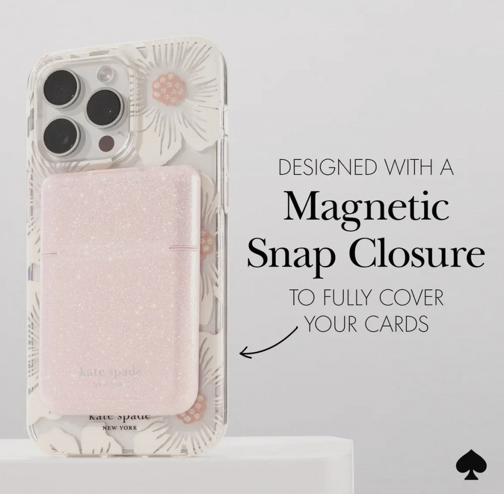 Kate Spade New York Wallet Magsafe That Sparkle Pink|3434