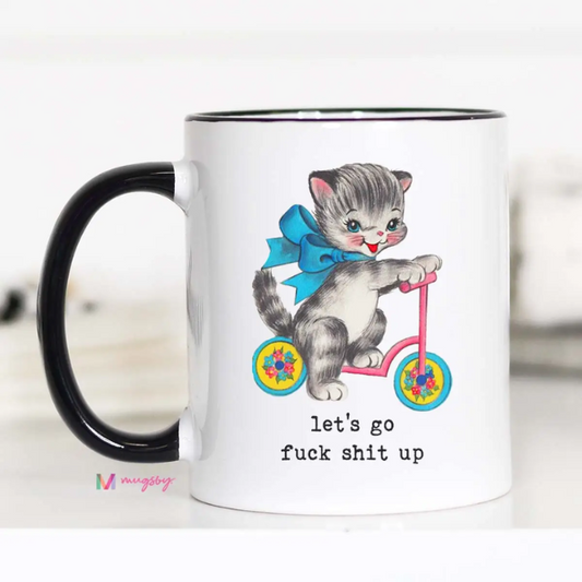 Lets Go F Up Mug|5629