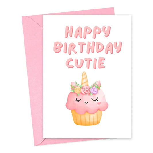Happy Birthday Cutie Card|6023