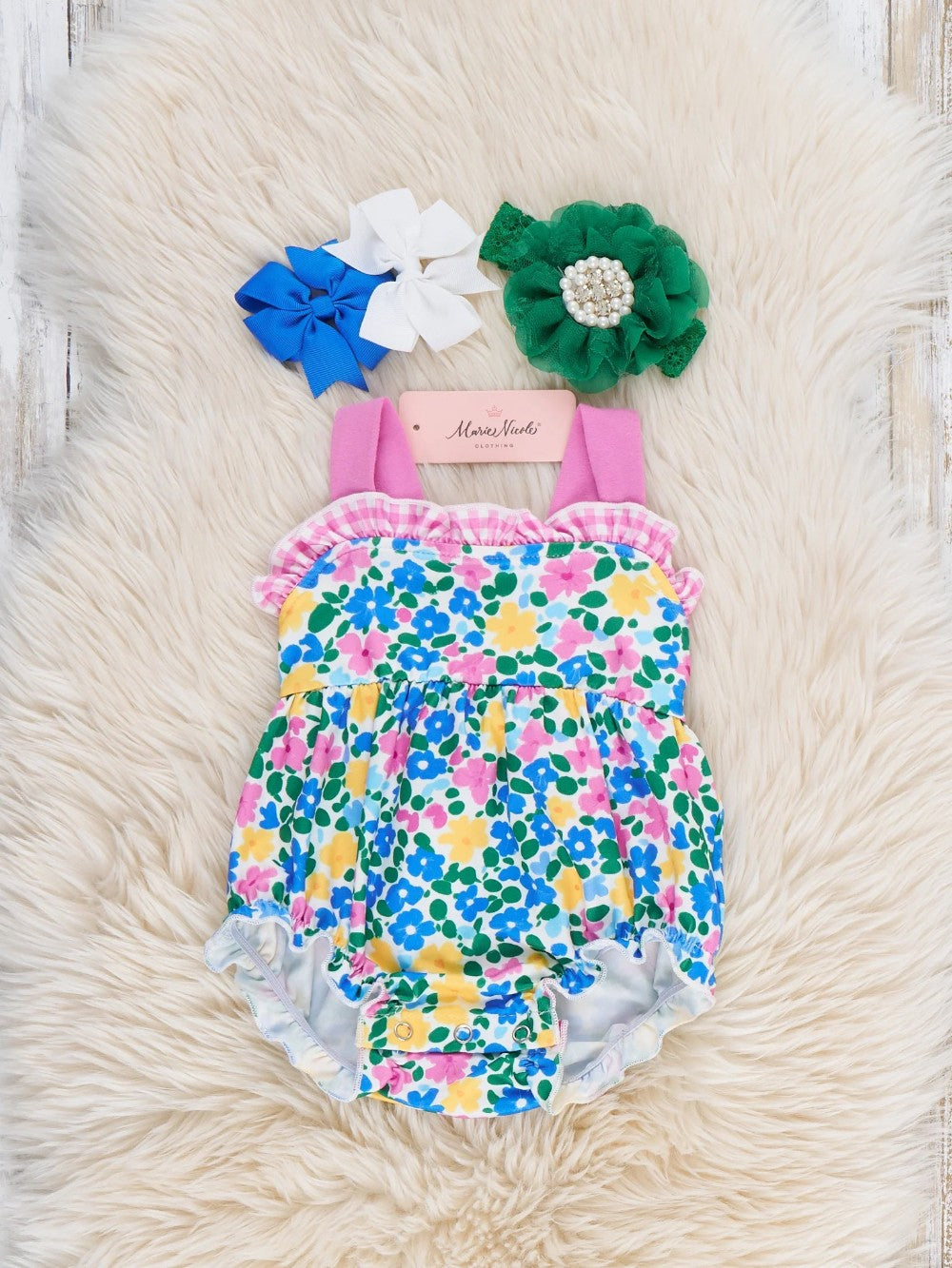 Blooming Garden Bubble Romper|9028