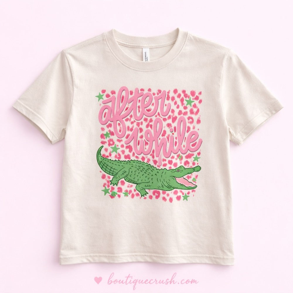 After Awhile Crocodile Tee|7544