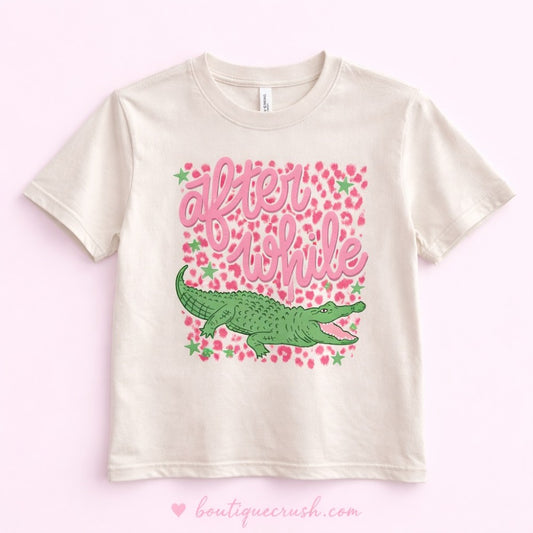 After Awhile Crocodile Tee|7544