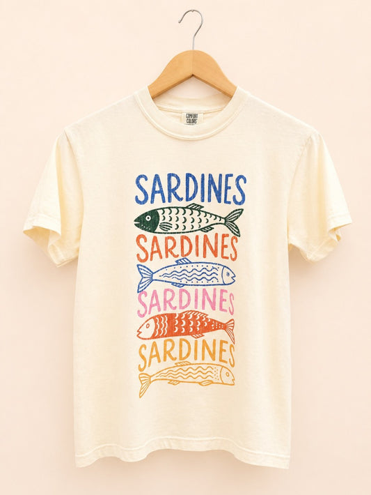 Sardines Tee|8052