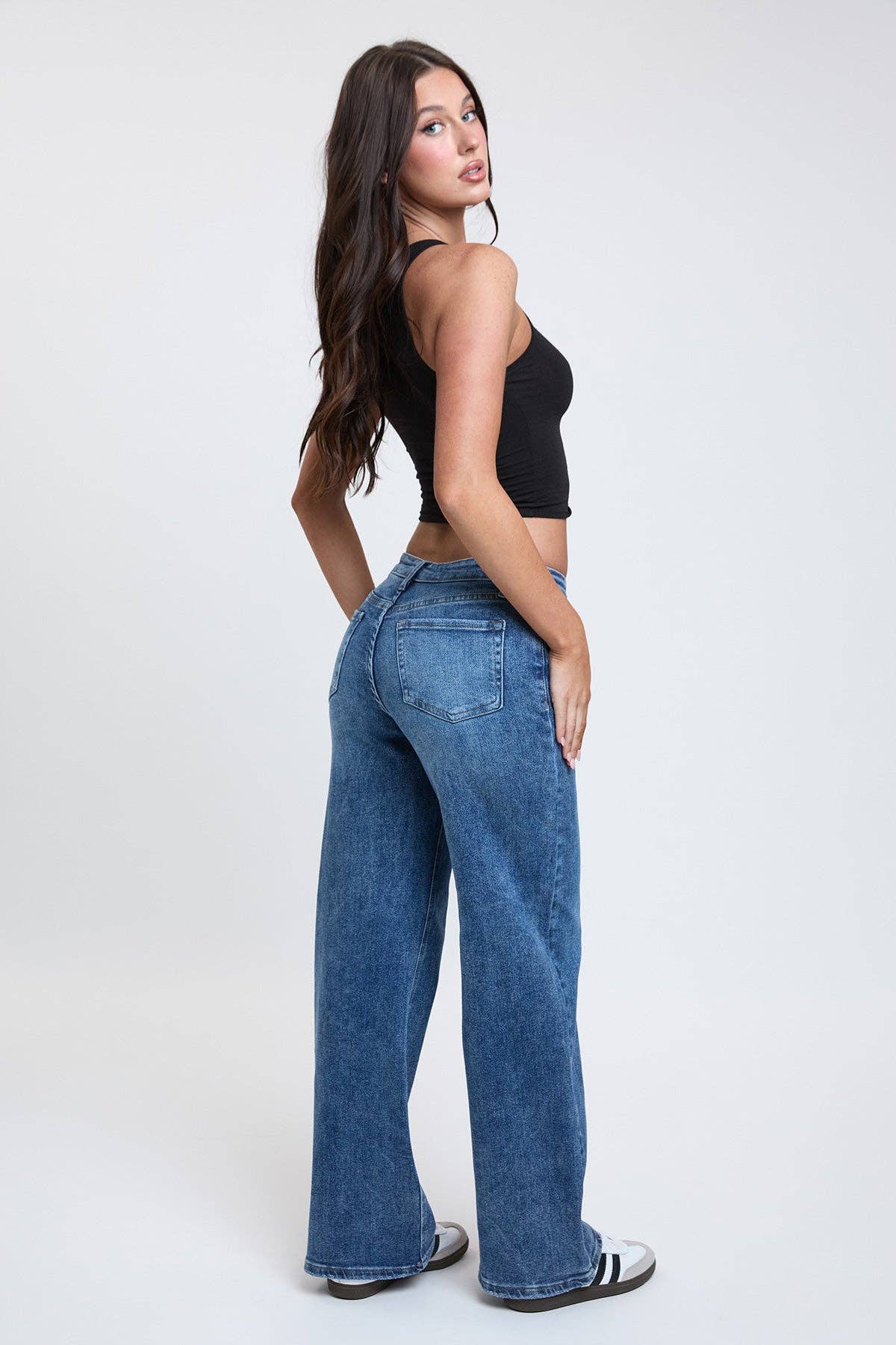 Luxe Bella Wide Leg Jeans