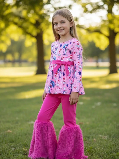 Cat In The Hat Furry Bell Set|9117