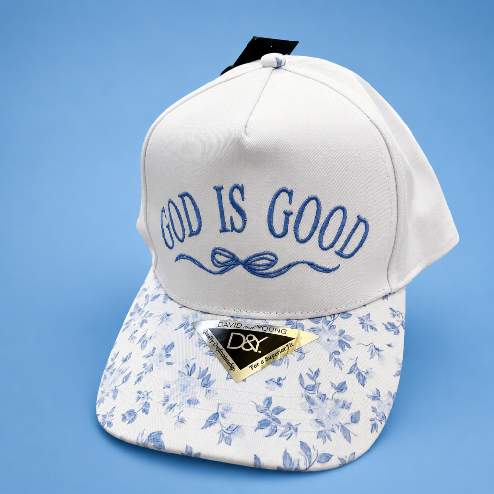 God Is Good Embroidered Hat|7998