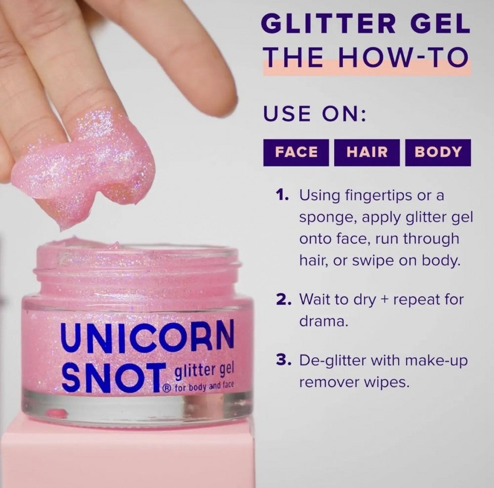 Original Glitter Gel | Flamingo-Pink | Body Glitter | Shiny|8930