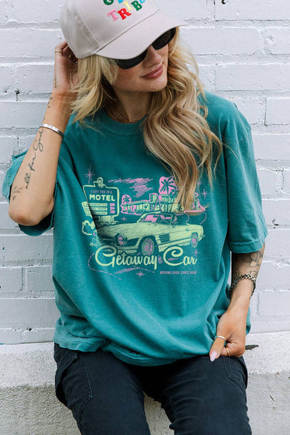 Getaway Car Motel Tee