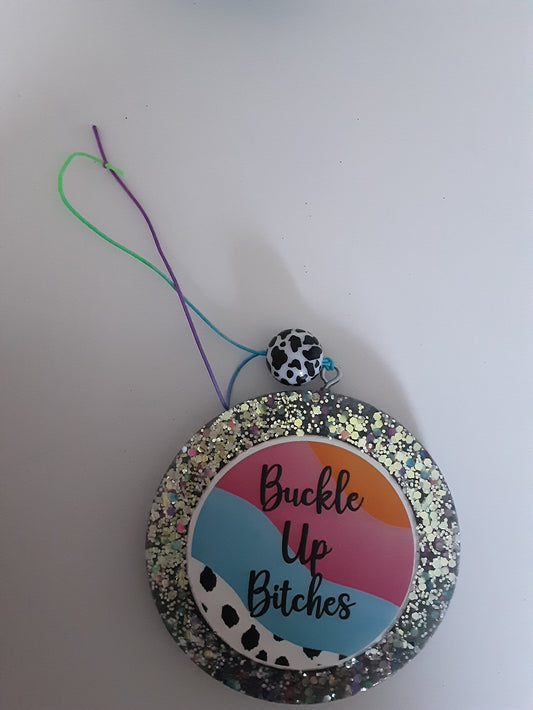 CAR FRESHIE-BUCKLE UP BITCHES|1476