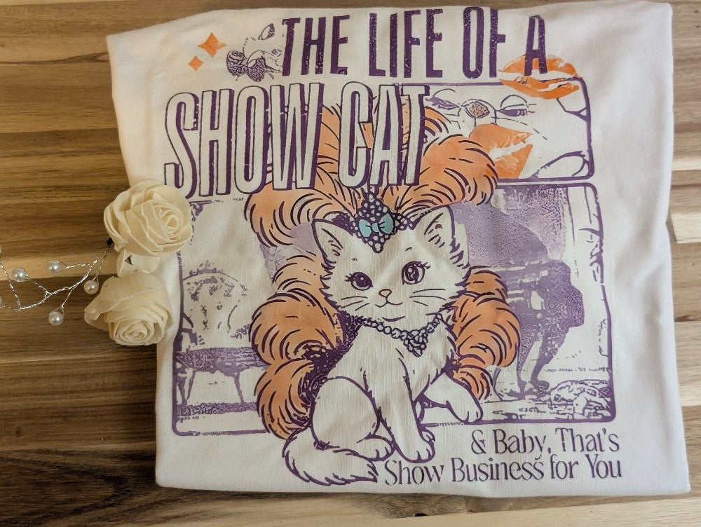 The Life of a Show Cat Kids Tee|2235