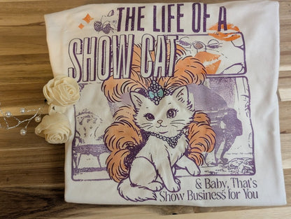 The Life of a Show Cat Kids Tee|2235