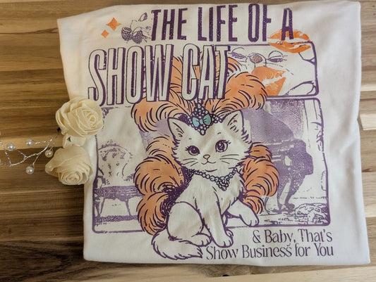 The Life of a Show Cat Kids Tee|2235