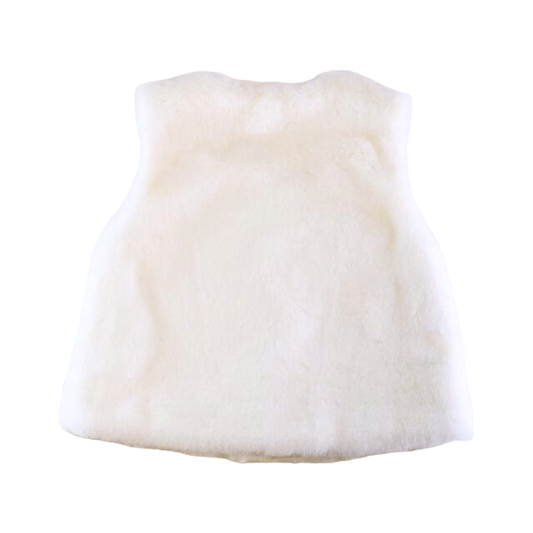Sequin Star Furry Vest