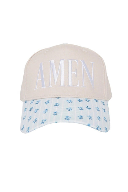 Amen Embroidered Hat|7843