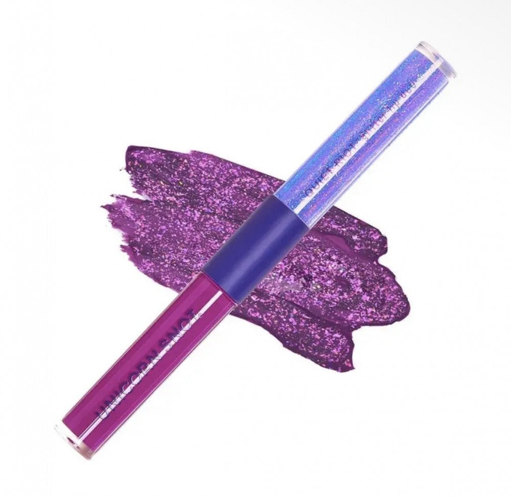 Quiet Riot 2in1 | Purple-Astro | Glitter Lip Duo | Lip Paint|8954