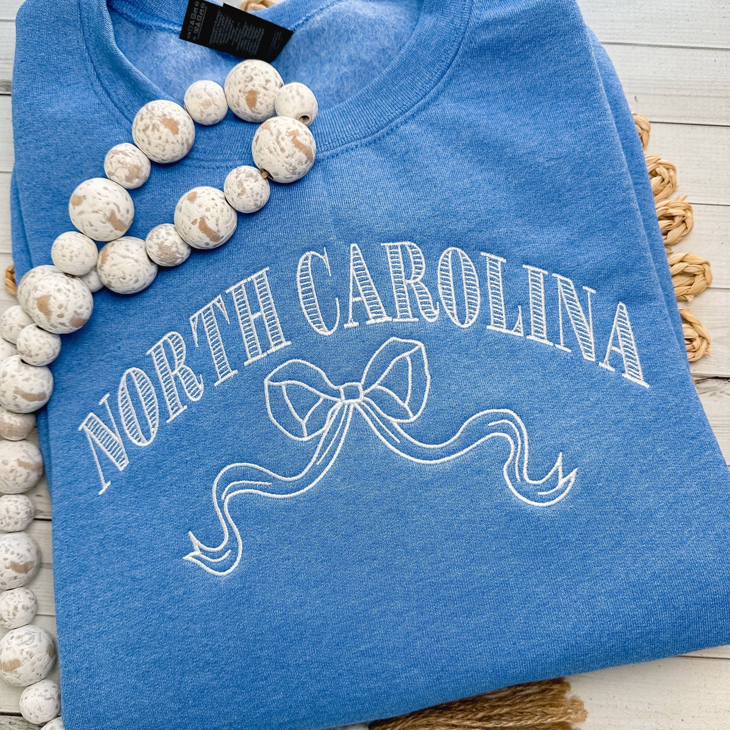 Embroidered St.Louis Coquette Crew