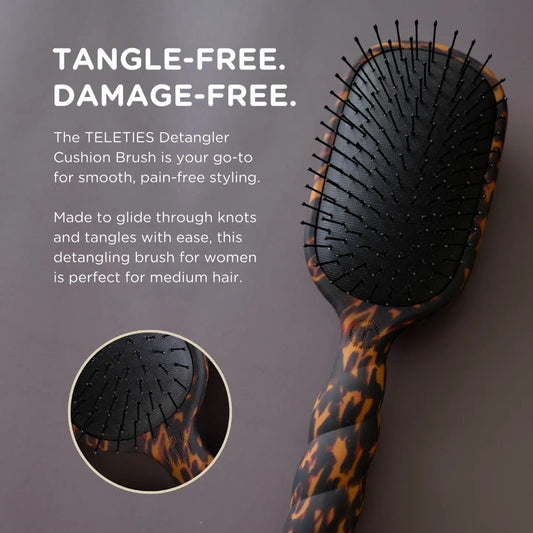Detangler Hair Brush For Thick Hair - Tortoise|8360